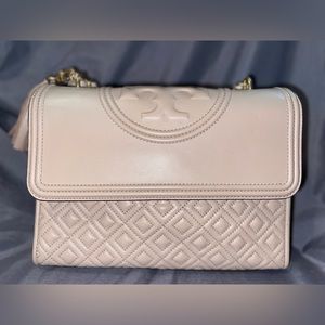 Tory Burch Cream Crossbody Bag
